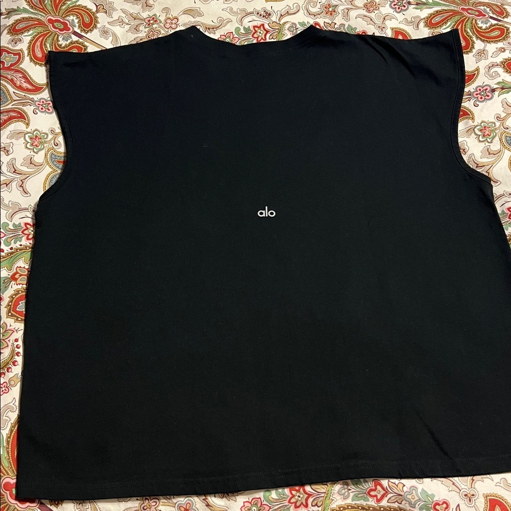 ALO Yoga Black Tank Top